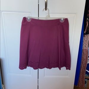 Magenta skater skirt